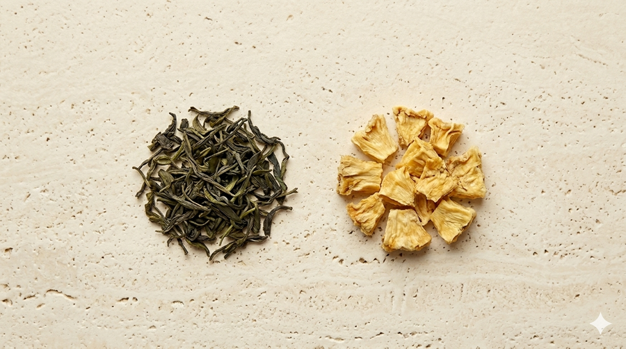 Green Tea & Pineapple: A Closer Look at Slender Youth
